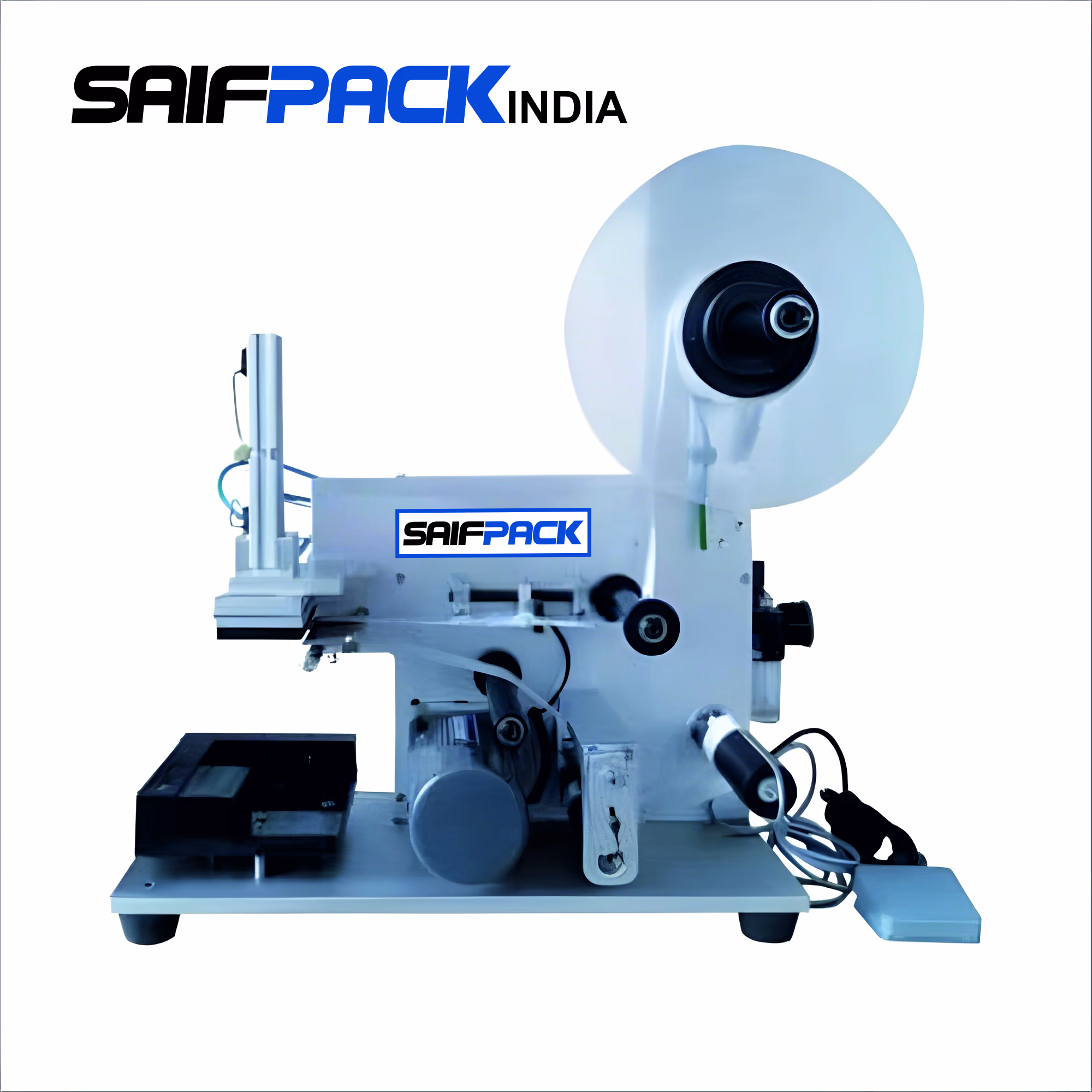 Flat Bottle Labeling Machine (Pneumatic Type) Product Code : SP FBL PN